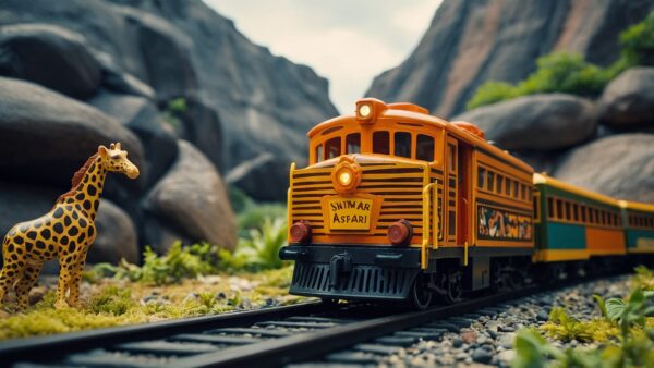 AnimalSafari Train Set – An Adventure-Filled Journey Through the Wild - Image 4