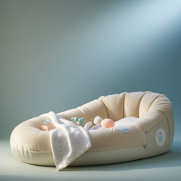 SnuggleNest Baby Lounger – Comfort and Safety for Your Little One - Image 4
