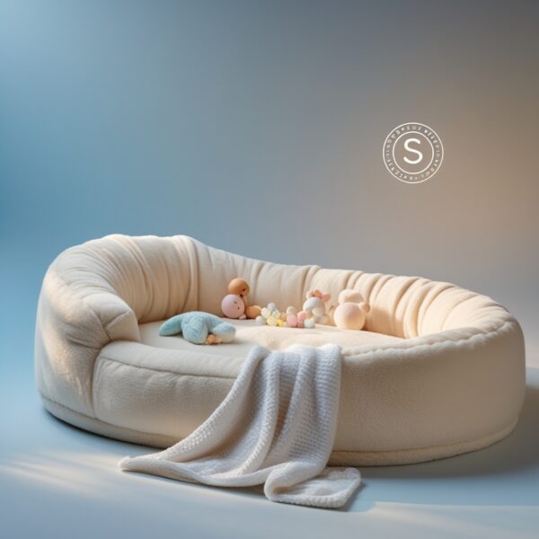 SnuggleNest Baby Lounger – Comfort and Safety for Your Little One