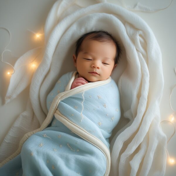 CozyDreams Swaddle Blanket Set – Wrap Your Baby in Love and Comfort - Image 4